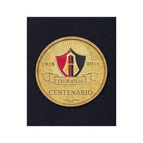 CLUB ATLAS -CENTENARIO 1916-2016-         (GF/EMPASTADO)