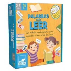 PALABRAS PARA LEER. UN MÉTODO REVOLUCIONARIO PARA APRENDER A LEER A LOS DOS AÑOS (INCLUYE TARJETAS-PALABRA, TARJETAS-DIB