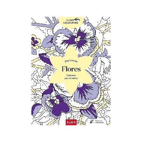 FLORES -COLOREAR POR NÚMEROS-