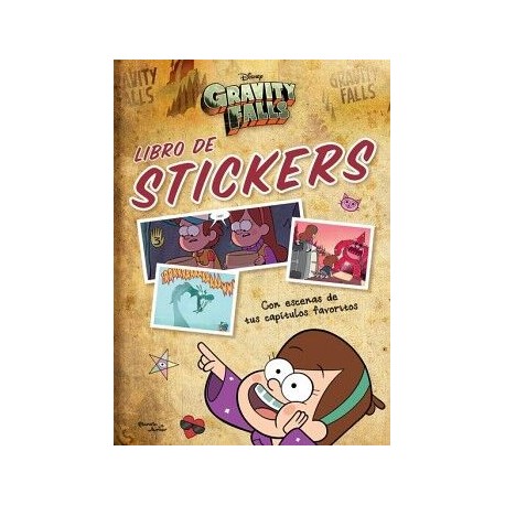 GRAVITY FALLS. LIBRO DE STICKERS