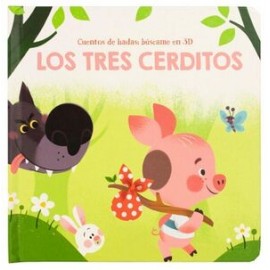 CUENTO INFANTIL 3D BÚSCAME: LOS TRES CERDITOS