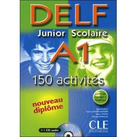 DELF JUNIOR SCOLAIRE A1 C/CD  (150 ACTIVITES)