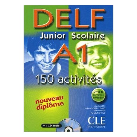 DELF JUNIOR SCOLAIRE A1 C/CD  (150 ACTIVITES)